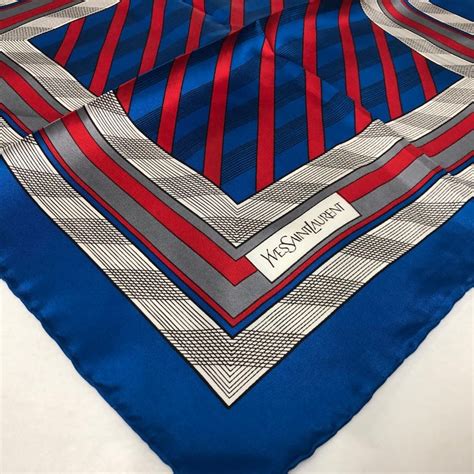 vintage yves saint laurent foulards